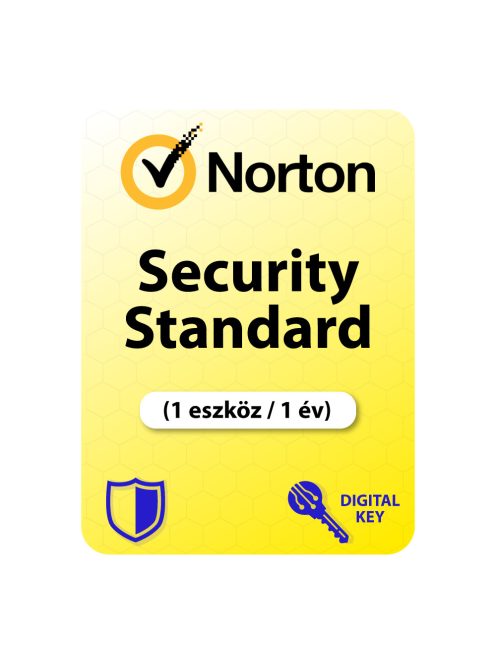 Norton Security Standard (EU) (1 eszköz / 1év) digitális licence kulcs  letöltés