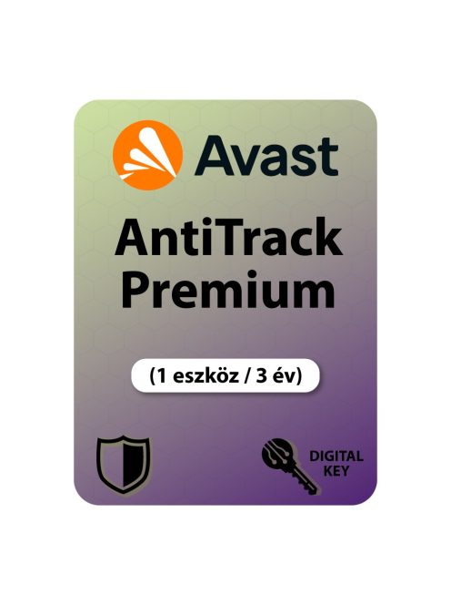 Avast Antitrack Premium (1 eszköz / 3 év) digitális licence kulcs  letöltés