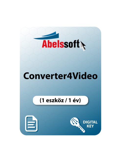Abelssoft Converter4Video (1 eszköz / 1 év) 