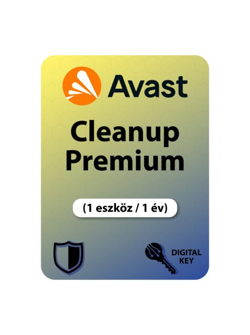 Avast Cleanup Premium (1 eszköz / 1 év) digitális licence kulcs  letöltés