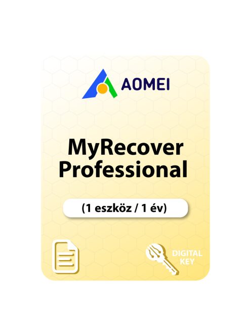 AOMEI MyRecover Professional (1 eszköz / 1 év) 