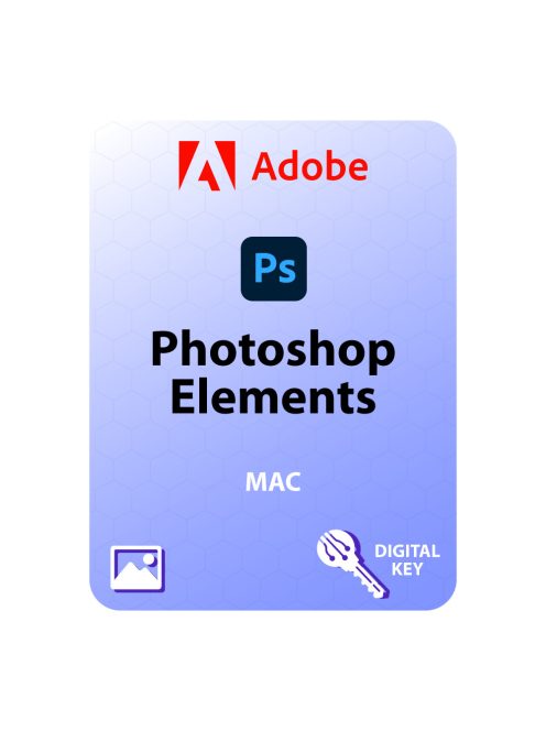Adobe Photoshop Elements 2023 MAC digitális licence kulcs  letöltés