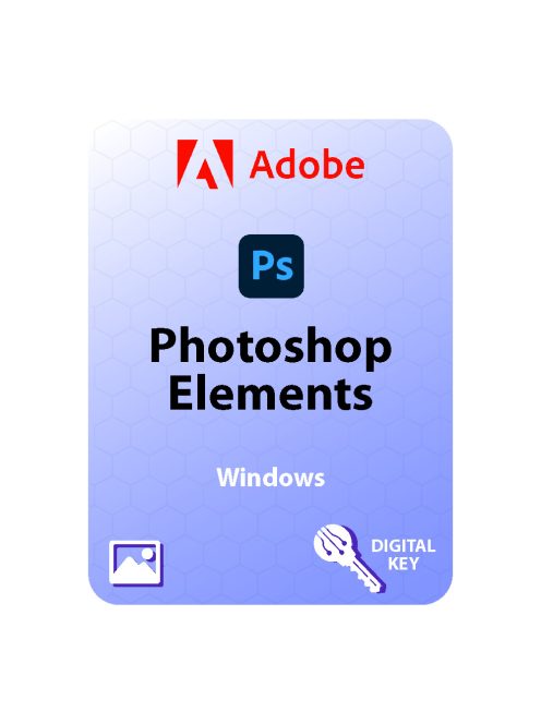 Adobe Photoshop Elements 2023 WIN digitális licence kulcs  letöltés