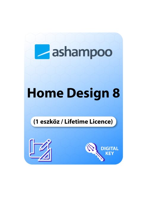 Ashampoo Home Design 8 (1 eszköz / Lifetime) 