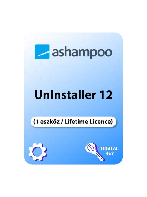 Ashampoo UnInstaller 12 (1 eszköz / Lifetime Licence) digitális licence kulcs  letöltés