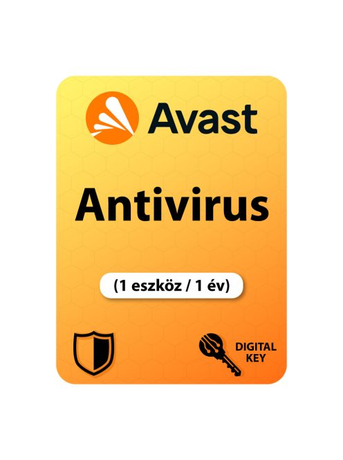 Avast Antivirus (1 eszköz / 1 év) (OEM)