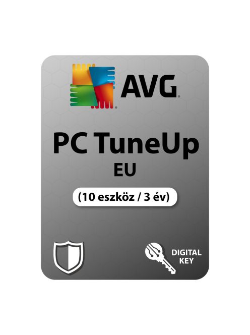 AVG PC TuneUp (EU) (10 eszköz / 3 év) digitális licence kulcs  letöltés