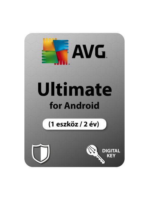 AVG Ultimate for Android (1 eszköz / 2 év) digitális licence kulcs  letöltés