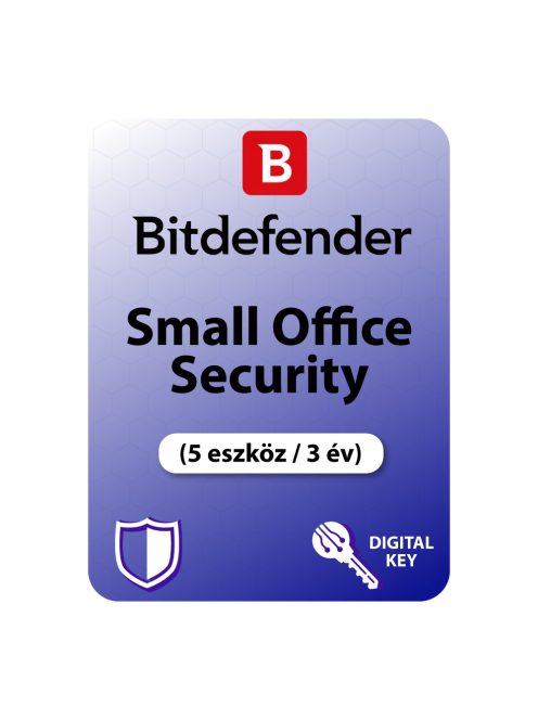 Bitdefender Small Office Security (EU) (5 eszköz / 3 év) digitális licence kulcs  letöltés