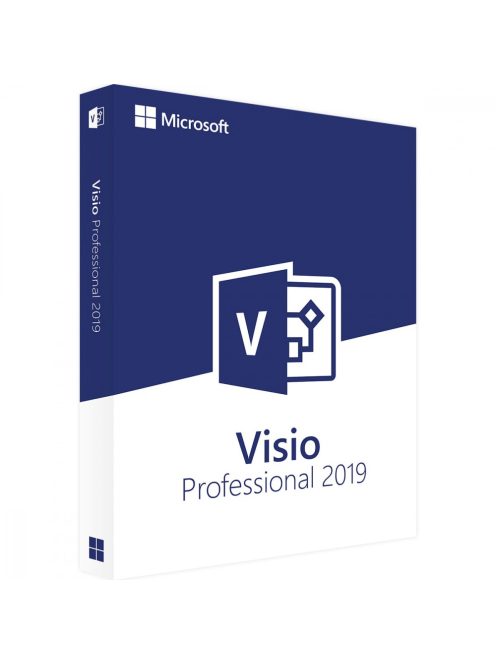 Microsoft Visio Professional 2019 digitális licence kulcs  letöltés