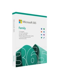 Microsoft Office 365 Family (6 eszköz /1 év) digitális licence kulcs  letöltés