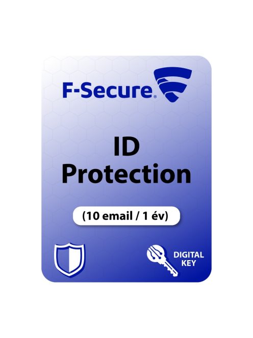 F-Secure ID Protection (10 email / 1 év) digitális licence kulcs  letöltés