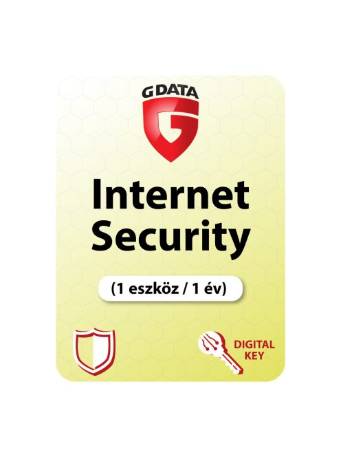 G Data Internet Security (1 eszköz / 1 év) digitális licence kulcs  letöltés