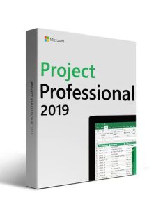 Microsoft Project Professional 2019 (Költöztethető) digitális licence kulcs  letöltés