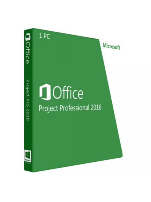 Microsoft Project Professional 2016 digitális licence kulcs  letöltés