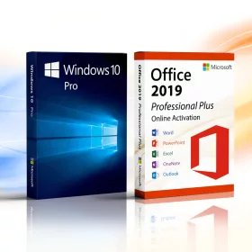   Microsoft Windows 10 Pro + Microsoft Office 2019 Professional Plus (Online aktiválás)