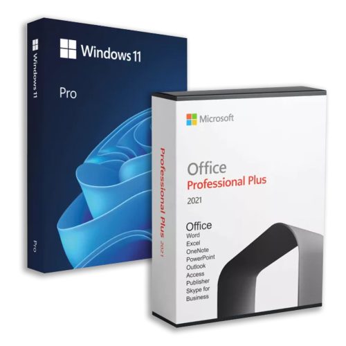 Microsoft Windows 11 Pro (OEM) + Microsoft Office 2021 Professional Plus (Költöztethető)