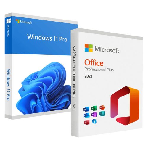 Microsoft Windows 11 Pro (OEM) + Microsoft Office 2021 Professional Plus (Online aktiválás)