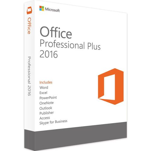 Microsoft Office 2016 Professional Plus (1 urządzenie) (Aktywacja online)