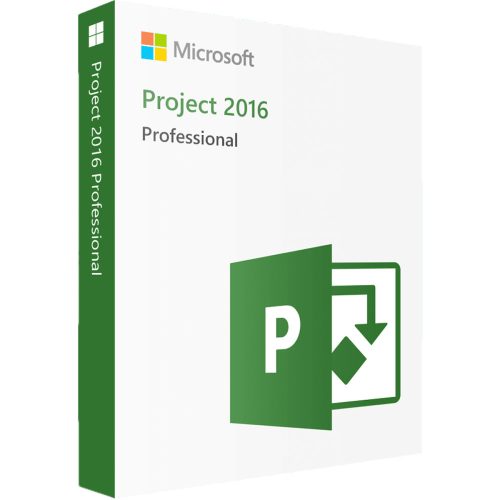 Microsoft Project Professional 2016 (2 eszköz) (Online aktiválás)