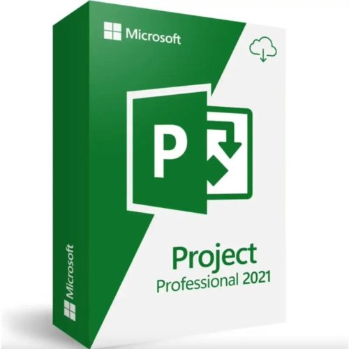 Microsoft Project Professional 2021 (5 eszköz) (Online aktiválás)