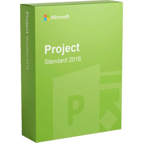 Microsoft Project Standard 2016 (5 eszköz) (Online aktiválás)