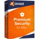 Avast Premium Security for MAC (1 eszköz / 2 év) digitális licence kulcs  letöltés