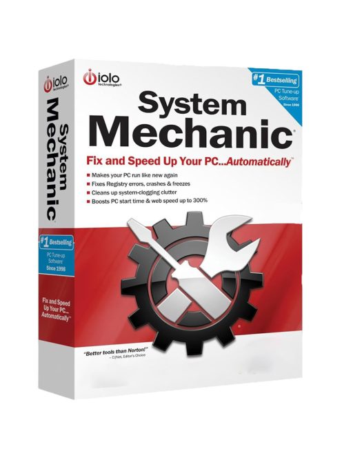 iolo System Mechanic (3 eszköz / 1 év) digitális licence kulcs  letöltés