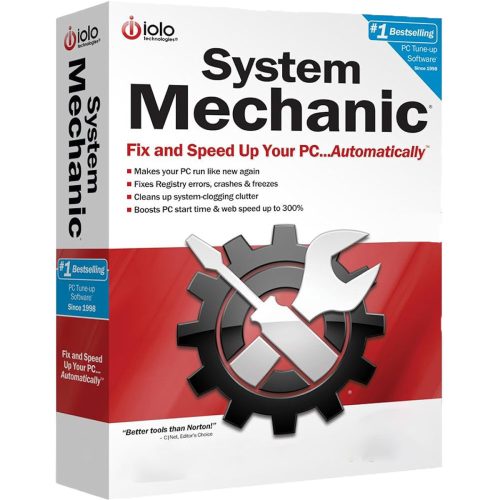 iolo System Mechanic (Unlimited eszköz / 1 év) digitális licence kulcs  letöltés
