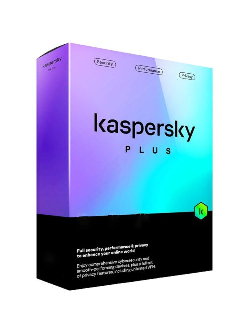 Kaspersky Plus (3 eszköz/ 1 év) digitális licence kulcs  letöltés