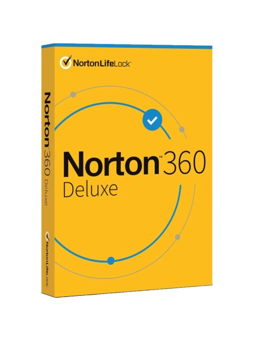 Norton 360 Deluxe + 25 GB Cloud tárhely (3 eszköz / 1 év) (Előfizetés) digitális licence kulcs  