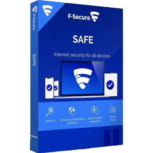 F-Secure Safe (1 eszköz / 1 év) digitális licence kulcs  letöltés