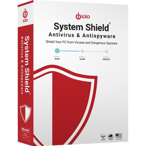 iolo System Shield AntiVirus and AntiSpyware (1 eszköz / 1 év) digitális licence kulcs  letöltés