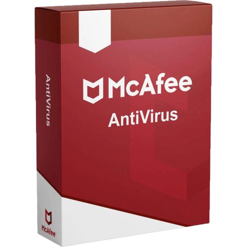 McAfee Antivirus (1 eszköz / 1 év) digitális licence kulcs  letöltés
