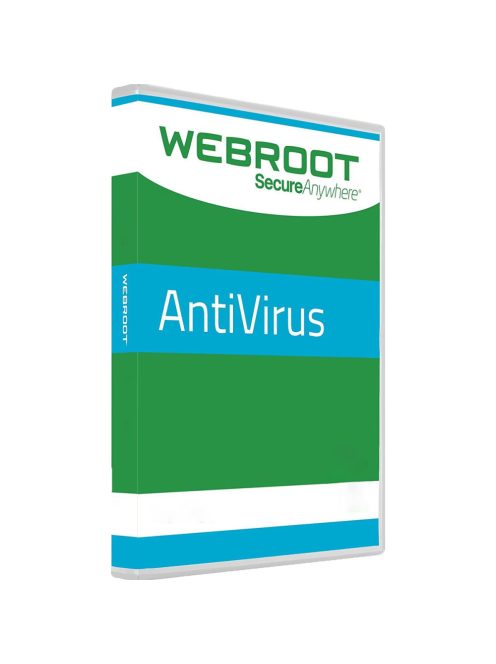Webroot SecureAnywhere AntiVirus (3 eszköz / 6 hónap) digitális licence kulcs  letöltés