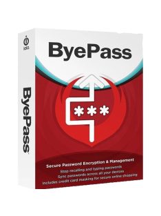 iolo ByePass Password Manager (1 eszköz / 1 év) digitális licence kulcs  letöltés