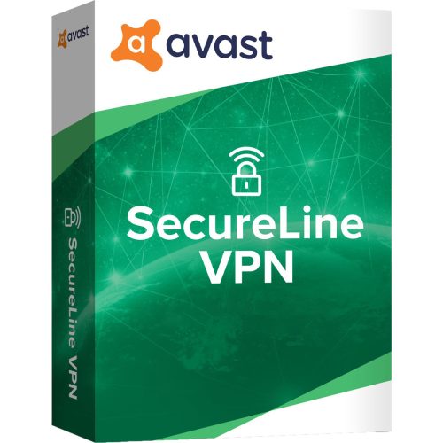 Avast SecureLine VPN (5 eszköz / 1 év) digitális licence kulcs  letöltés
