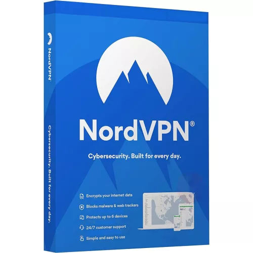 NordVPN Standard VPN + Cybersecurity (6 eszköz   1 év)