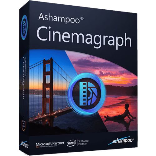 Ashampoo Cinemagraph (1 eszköz / Lifetime Licence) digitális licence kulcs  letöltés