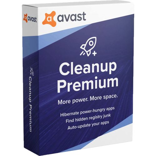 Avast Cleanup Premium (1 eszköz / 2 év) digitális licence kulcs  letöltés