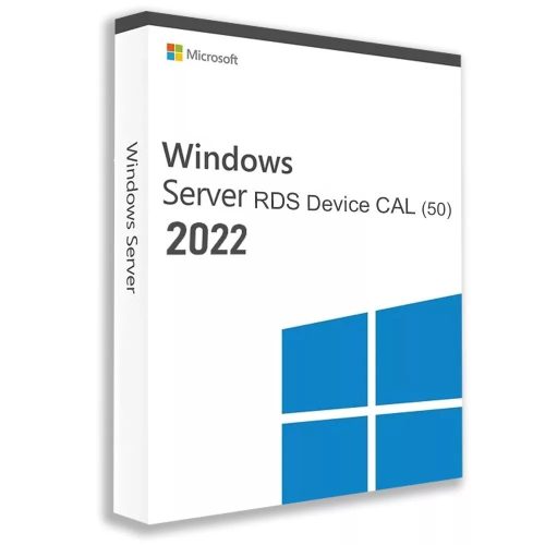 Windows Server 2022 RDS Device CAL (50) digitális licence kulcs  letöltés