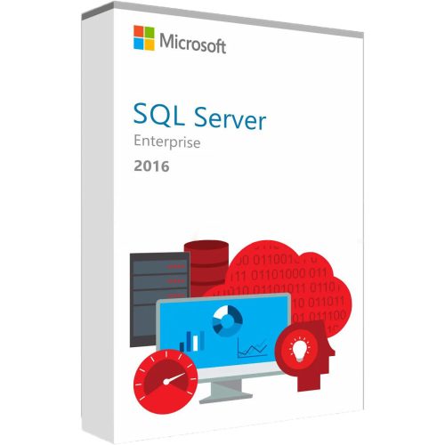 Microsoft SQL Server 2016 Enterprise (15 felhasználó)
