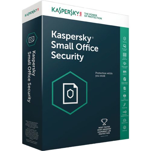 Kaspersky Small Office Security Version 8 (1 szerver / 10 eszköz / 10 mobil / 1 év) (EU)