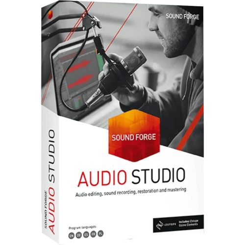 Magix Sound Forge Audio Studio 16 (1 eszköz / Lifetime)
