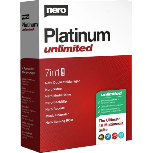 Nero Platinum Unlimited (1 eszköz / Lifetime)