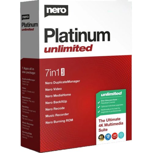 Nero Platinum Unlimited (1 eszköz   Lifetime)