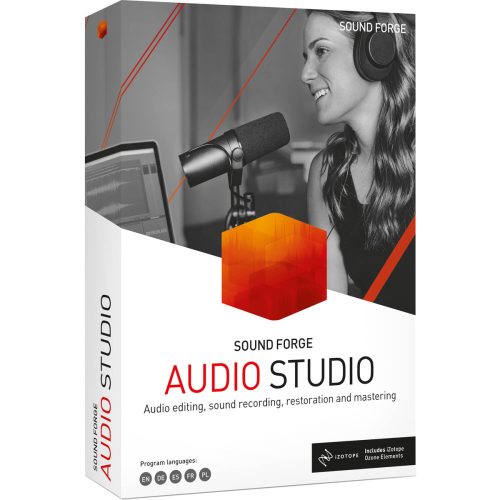 Magix Sound Forge Audio Studio 15 (1 dospozitiv / Lifetime)