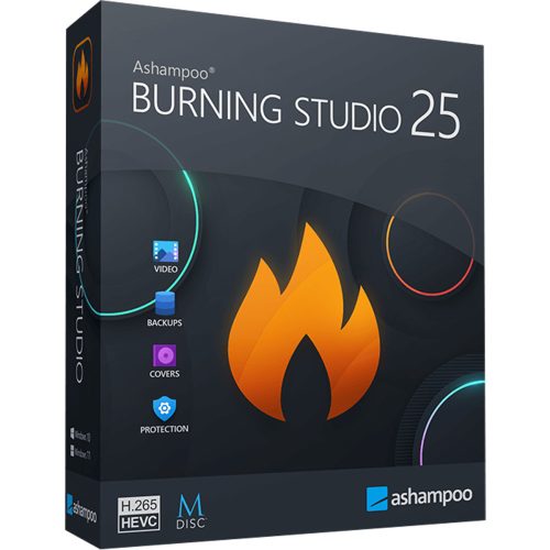 Ashampoo Burning Studio 25 (1 eszköz / Lifetime)