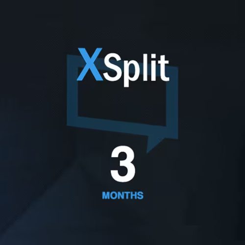 XSplit 3 Months Premium (1 eszköz / 3 hónap)