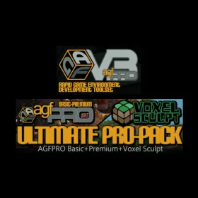 Axis Game Factory's AGFPRO + Voxel Sculpt + Premium Bundle (1 eszköz   Lifetime) (Steam)